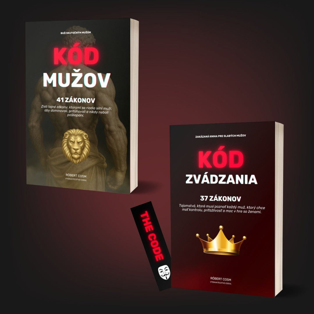 BALÍK 2 KNÍH: KÓDY PRÍŤAŽLIVOSTI