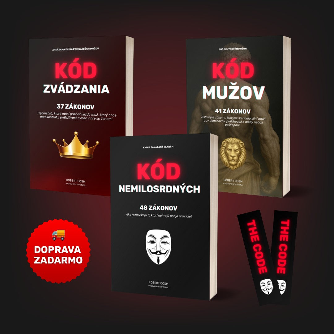 BALÍK 3 KNÍH: KÓDY MOCI